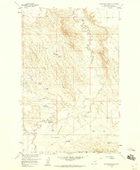 Blanchard Ranch 1958 topographic map thumbnail