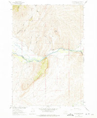 Block Mountain 1960 topographic map thumbnail