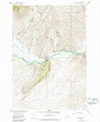 Block Mountain 1960 topographic map thumbnail