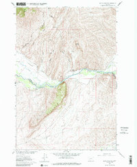 Block Mountain 1960 topographic map thumbnail