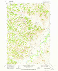 Bloom Creek 1970 topographic map thumbnail