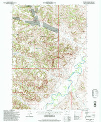 Bloom Creek 1995 topographic map thumbnail