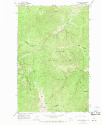 Bloom Peak 1966 topographic map thumbnail