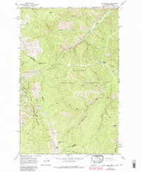 Bloom Peak 1966 topographic map thumbnail