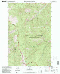 Bloom Peak 1997 topographic map thumbnail