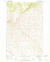 Blue Spring 1969 topographic map thumbnail