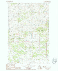 Blue Stone Peak 1987 topographic map thumbnail