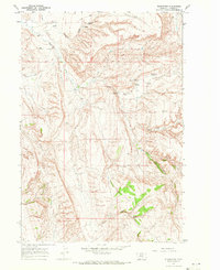 Bluewater 1967 topographic map thumbnail