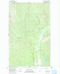 Bonnet Top 1963 topographic map thumbnail