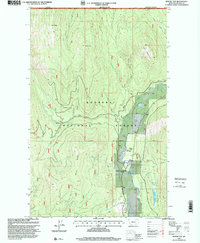 Bonnet Top 1997 topographic map thumbnail