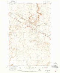 Boru Spring 1966 topographic map thumbnail