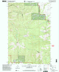 Boulder Baldy 2001 topographic map thumbnail
