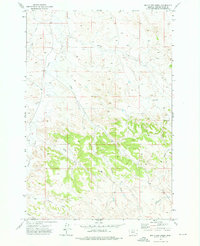 Box Elder Creek 1973 topographic map thumbnail