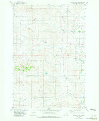 Bracket Butte SE 1981 topographic map thumbnail