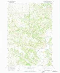 Bradshaw Creek 1970 topographic map thumbnail