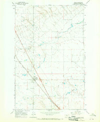 Brady 1967 topographic map thumbnail