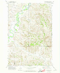 Brandenberg 1971 topographic map thumbnail