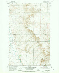 Bredette 1973 topographic map thumbnail