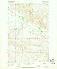 Breed Spring 1963 topographic map thumbnail