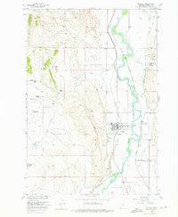 Bridger 1956 topographic map thumbnail