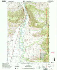 Brisbin 2000 topographic map thumbnail