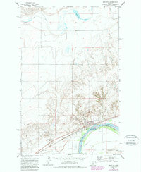 Brockton 1972 topographic map thumbnail