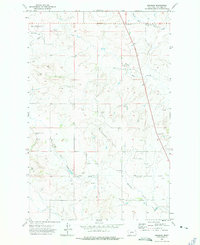 Brorson 1972 topographic map thumbnail