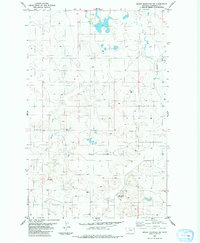 Brush Mountain SW 1983 topographic map thumbnail