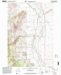 Bucks Nest 1997 topographic map thumbnail