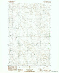 Buffalo Creek SE 1983 topographic map thumbnail