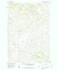Bull Creek Lookout 1958 topographic map thumbnail