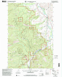 Burnt Ridge 1998 topographic map thumbnail