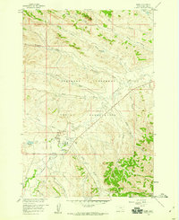 Busby 1958 topographic map thumbnail