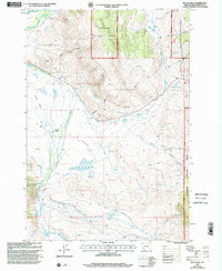 Butch Hill 1997 topographic map thumbnail