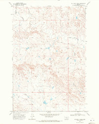Butterfly Creek 1968 topographic map thumbnail