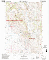 Caboose Canyon 1997 topographic map thumbnail