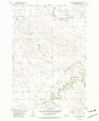 Cactus Creek West 1980 topographic map thumbnail