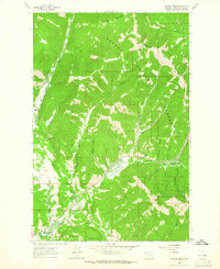 Cadotte Creek 1963 topographic map thumbnail