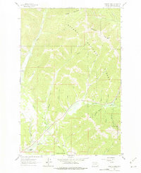 Cadotte Creek 1963 topographic map thumbnail