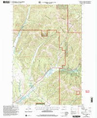 Cadotte Creek 2001 topographic map thumbnail