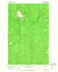 Calico Creek 1964 topographic map thumbnail