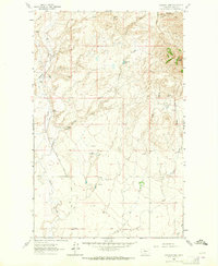 Cameron Lake 1962 topographic map thumbnail