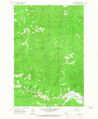 Camp Creek 1964 topographic map thumbnail