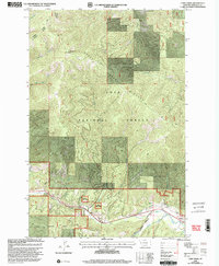 Camp Creek 1999 topographic map thumbnail
