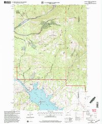 Canyon Ferry 2001 topographic map thumbnail