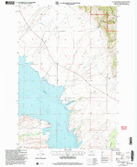 Canyon Ferry SE 2001 topographic map thumbnail