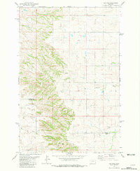 Cap Rock 1981 topographic map thumbnail