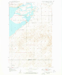 Capeneys Lake 1948 topographic map thumbnail