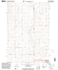 Carlyle 1997 topographic map thumbnail