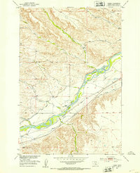 Carney 1951 topographic map thumbnail